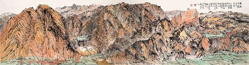 张掖丹霞写生2012